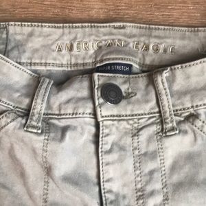 A.E jeans! Super cute, mint grey green